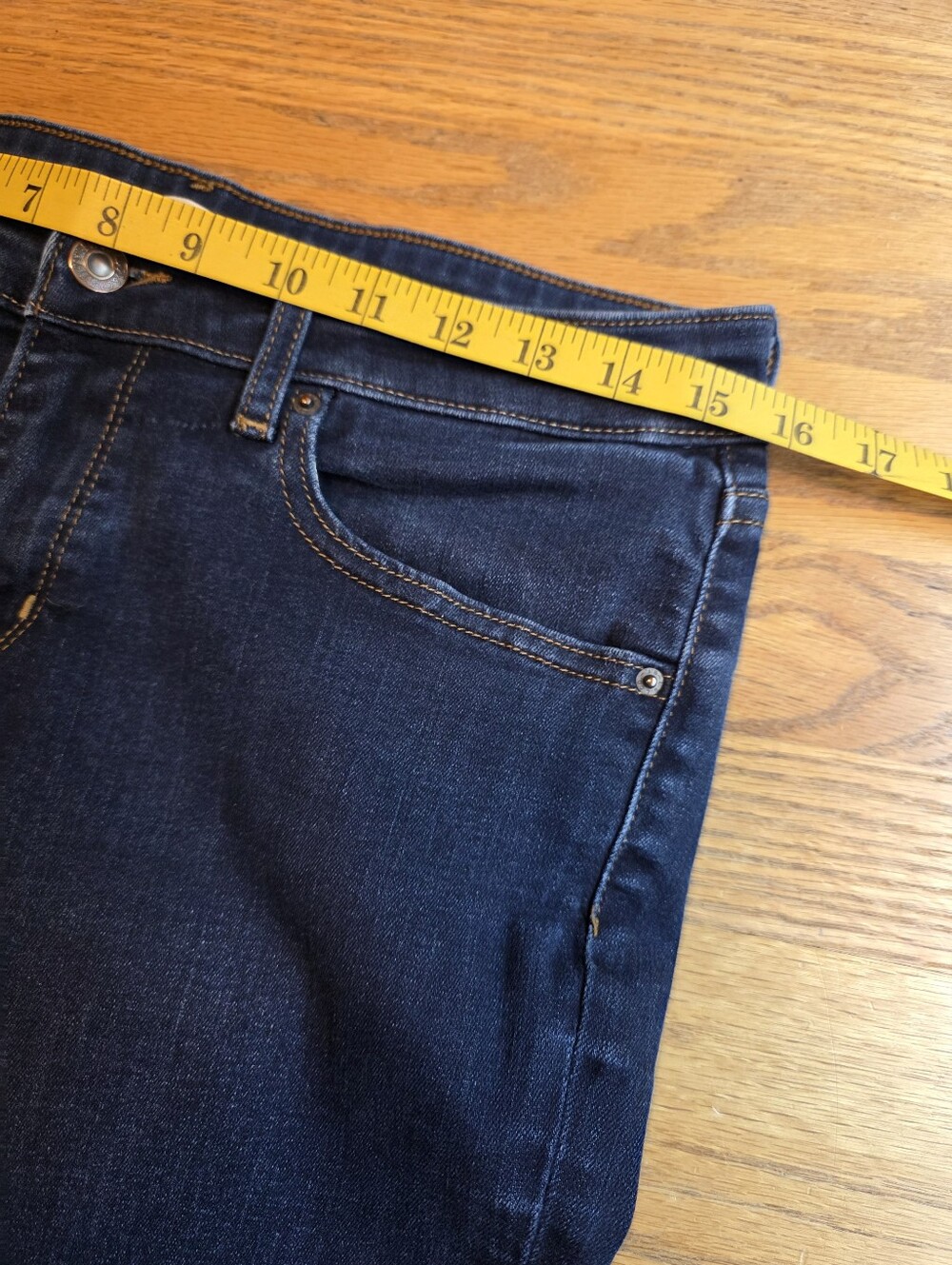 Levi's 711 Skinny Jeans Women's Size 31X32 Dark Wash - Picture 11 of 16